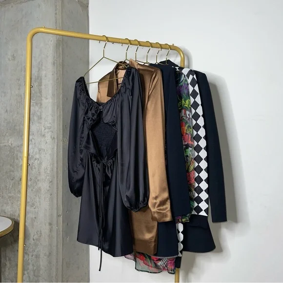 Princess Polly Nakita Long Sleeve Mini Satin Cutout Dress in Black - Picture 7 of 17